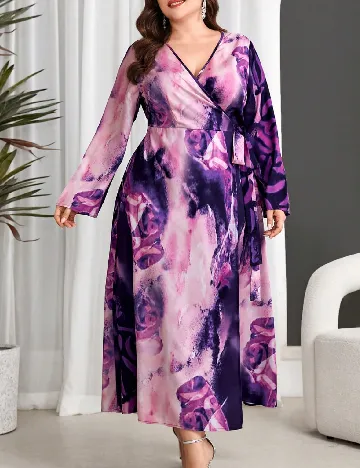 Rochie lunga SHEIN CURVE, mov Mov