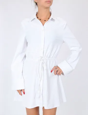 Rochie scurta ASOS, alb Alb