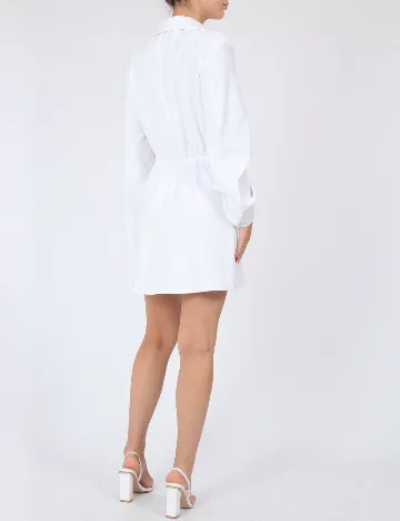Rochie scurta ASOS, alb Alb