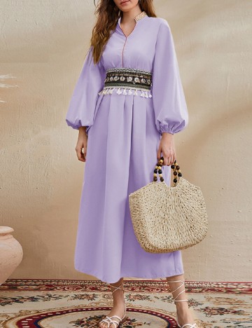 Rochie lunga SHEIN, mov