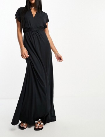 Rochie lunga French Connection, negru