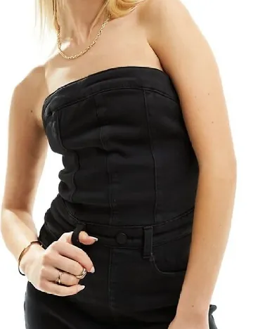 Rochie medie Waven, negru Negru
