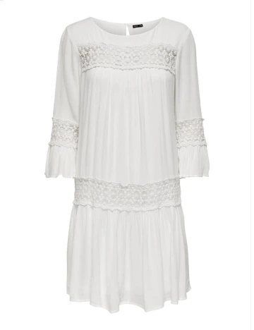 Rochie Only, alb