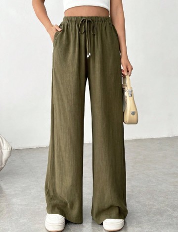 Pantaloni SHEIN, verde