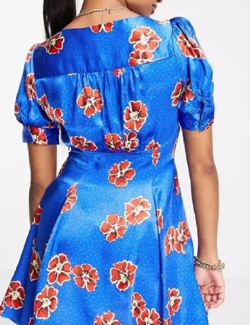 Rochie scurta Top Shop, albastru Albastru