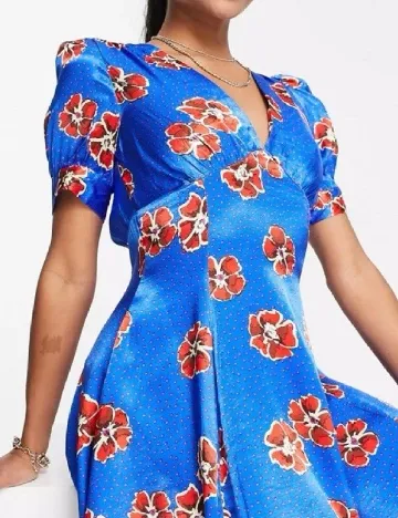 Rochie scurta Top Shop, albastru Albastru
