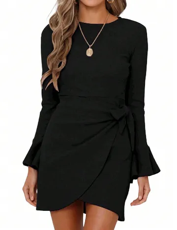 Rochie scurta SHEIN, negru Negru