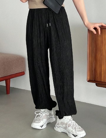 Pantaloni SHEIN, negru