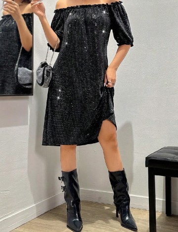 Rochie scurta SHEIN, negru