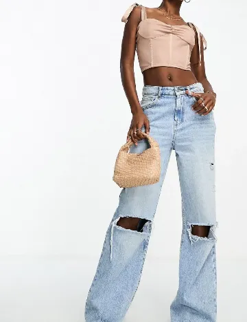 Top LACE & BEADS, crem Crem