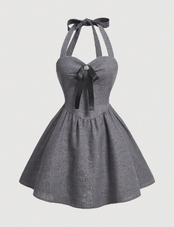 Rochie scurta SHEIN, gri
