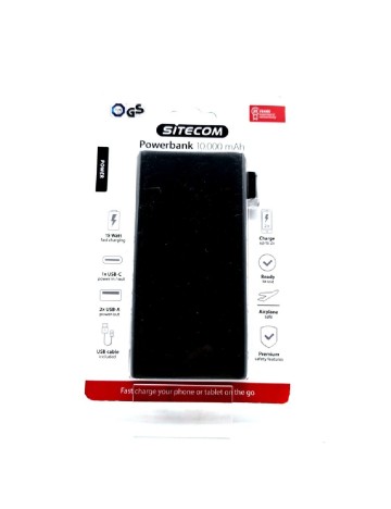 Baterie externa SITECOM, gri inchis