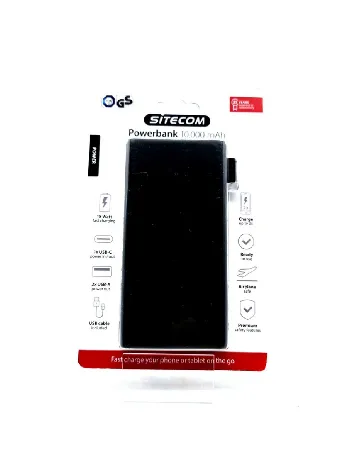 Baterie externa SITECOM, gri inchis Gri