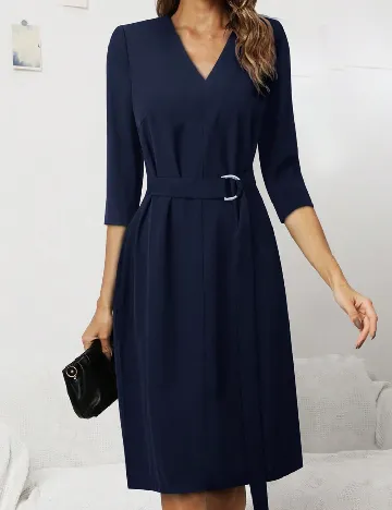 Rochie scurta Homeyee, bleumarin Albastru