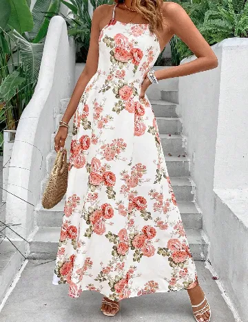 Rochie lunga SHEIN, floral print Floral print