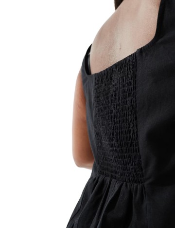 Rochie lunga ASOS Curve, negru
