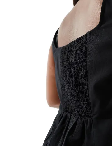 Rochie lunga ASOS Curve, negru Negru