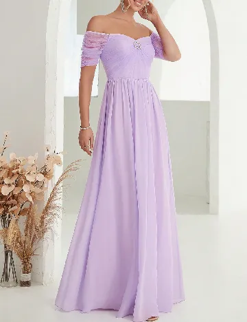 Rochie lunga Mgiacy, lila Mov