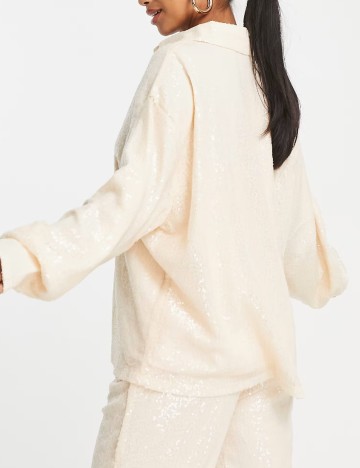 Camasa Oversize IN THE STYLE, crem