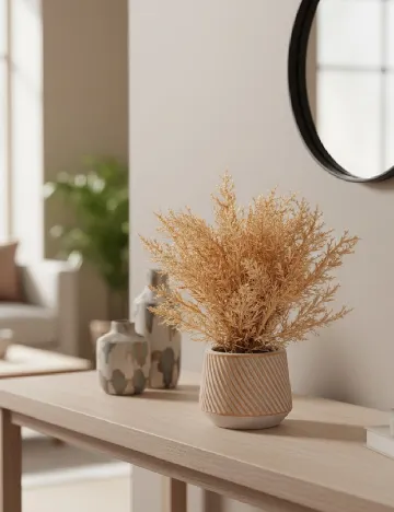 Planta decorativa, auriu