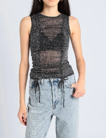 Maiou Top Shop, gri inchis Gri