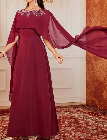 Rochie lunga SHEIN, rosu Rosu