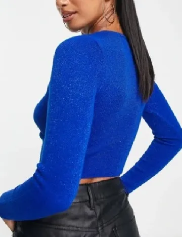 Top ASOS, albastru Albastru