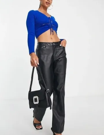 Top ASOS, albastru Albastru