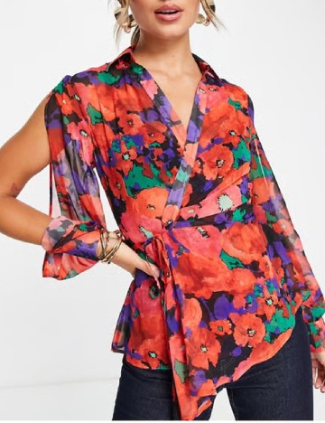 Bluza ASOS, rosu