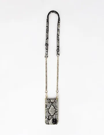 Husa iPhone IDEAL OF SWEDEN, imprimeu sarpe Animal print