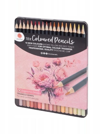 Set creioane colorate Deco Time, mix culori