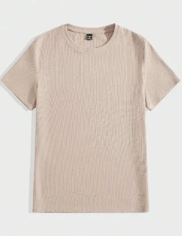 Tricou SHEIN, crem Crem