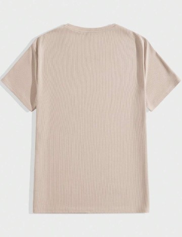Tricou SHEIN, crem