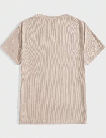 Tricou SHEIN, crem Crem