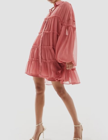 Rochie scurta ASOS, roz