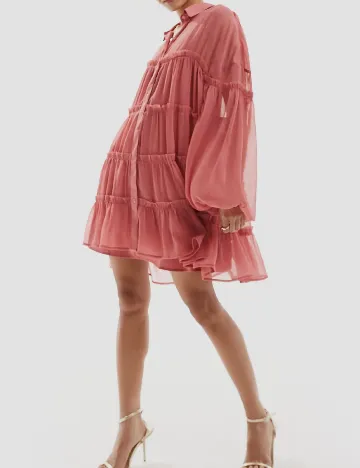 Rochie scurta ASOS, roz Roz
