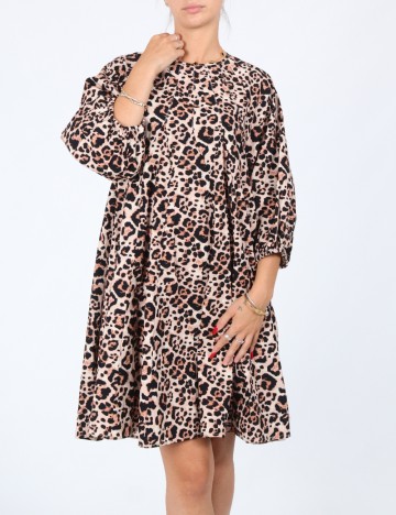 Rochie scurta ASOS, animal print