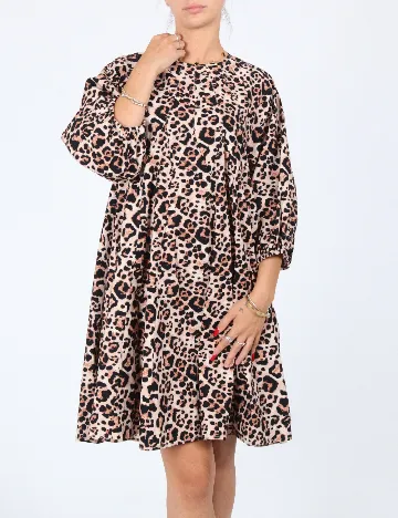 Rochie scurta ASOS, animal print Animal print