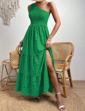 Rochie lunga SHEIN, verde