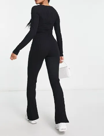 Salopeta ASOS, negru Negru
