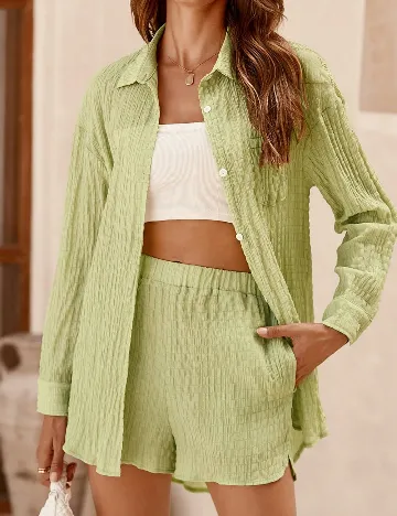 Compleu SHEIN, verde Verde