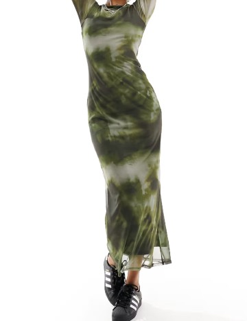 Rochie lunga ASOS, verde