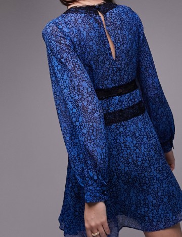 Rochie scurta Top Shop, albastru