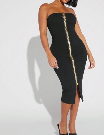 Rochie medie SHEIN, negru
