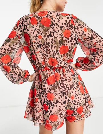 Salopeta Miss Selfridge, floral print