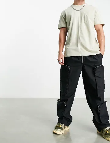 Tricou ASOS, bej Crem