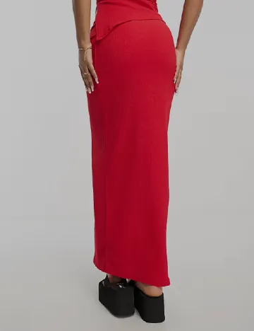 Fusta ASOS, rosu Rosu