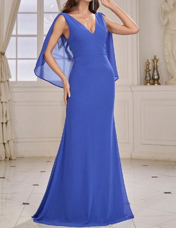 Rochie lunga SHEIN, albastru