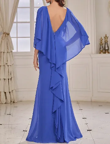 Rochie lunga SHEIN, albastru Albastru