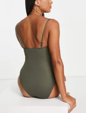 Costum de baie Accessorize, verde Verde